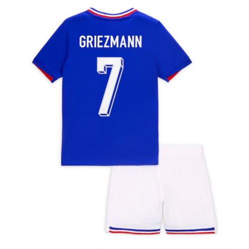 Dětský Fotbalový dres Francie Antoine Griezmann #7 ME 2024 Domácí Krátký Rukáv (+ trenýrky)